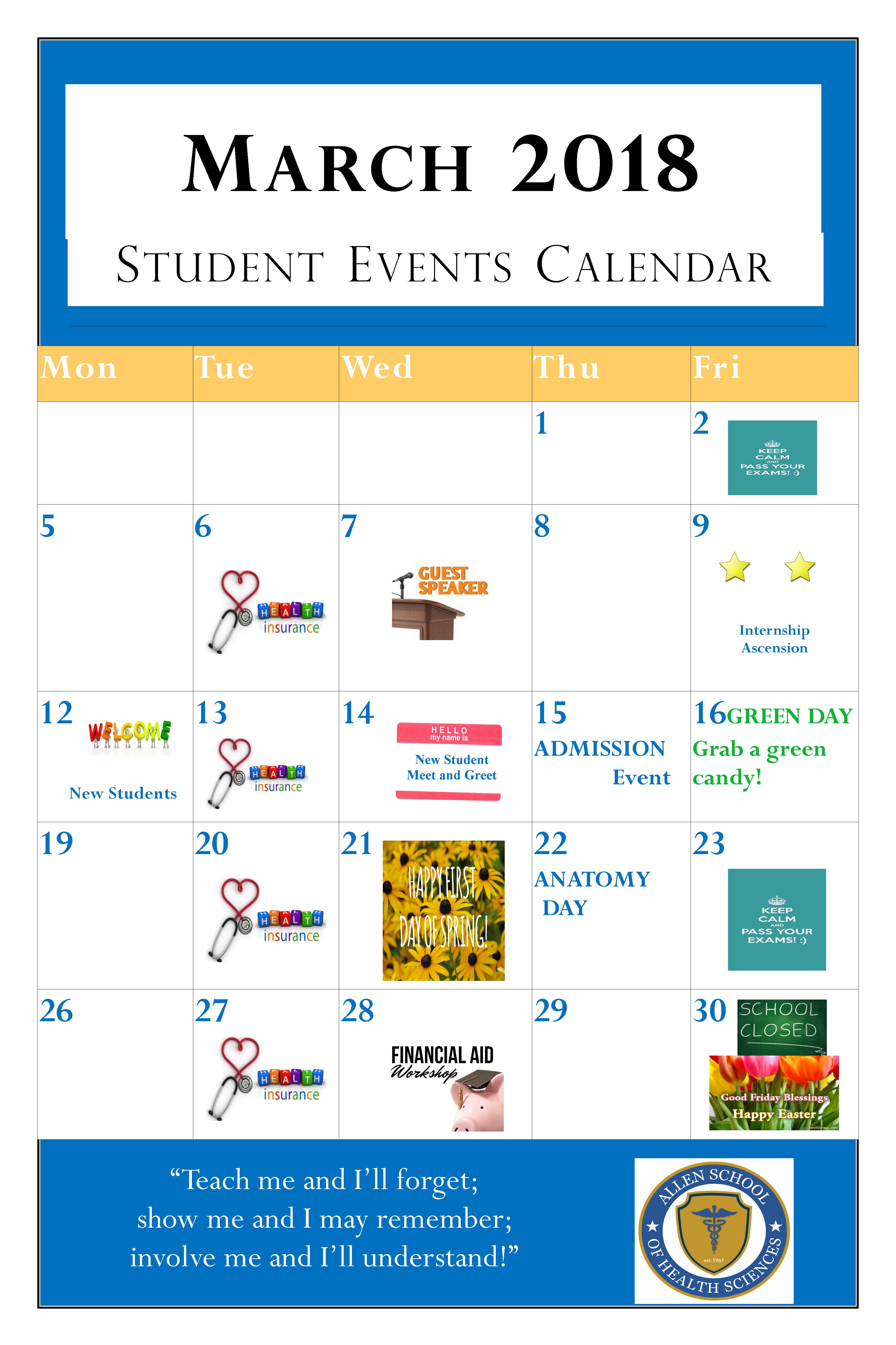 Campus Event Calendar The Allen School