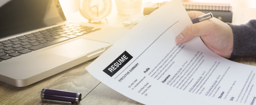 Resume tips for recent healthcare grads